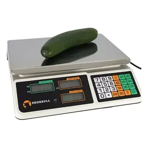 Shorbull Balanza Comercial Digital Aluminio 40Kg - Product Image 3