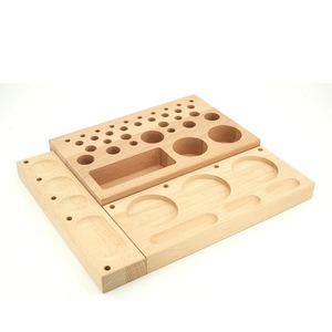 Organizador de Escritorio de Madera Natural para Herramientas de Manualidades, para Suministros de Joyería DIY - Product Image 5