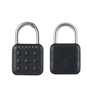 Wifi mạng không thấm nước thông minh khóa cho Vali/hành lý/ba lô kỹ thuật số <span class=keywords><strong>b</strong></span>àn phím padlocks pin-Powered gỗ/nhôm kính - Product Image 2