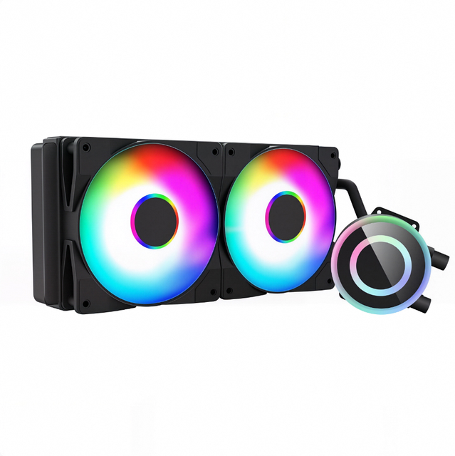 240mm CPU Water Cooling Unit Set Computer Cooling  Fan Cooler Fan RGB Liquid Radiator Pump