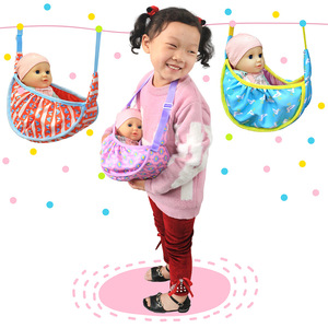 Borsa da Trasporto per Bambole, Accessorio per Bambole Neonato da 10/12/14 Pollici, Zaino per Bambole - Product Image 1
