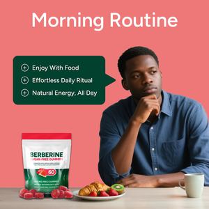 OEM/ODM disesuaikan Berberine Gummies alami Berberine kompleks & Susu Thistle, ACV suplemen untuk metabolisme dewasa, Gut Kesehatan - Product Image 3