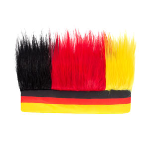 Bandeau poilu patriotique rouge blanc bleu Fans chapeau de perruque pour le 4 juillet accessoires fête de l'indépendance célébrations <span class=keywords><strong>Costume</strong></span> de fête - Product Image 3