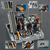 Reobrix 22023 2025, Juguete de Construcción de Modelos de Máquinas Mineras con Tecnología Eléctrica, Bloques de Construcción para Adultos y Niños, Regalos de Navidad