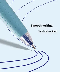 Wholesale Plastic Gradient Soft Gel Gift Promotional <b>Pen</b> 0.7Mm Blue Ink - Product Image 3