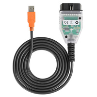 Câble de diagnostic OBD2 Xhorse MVCI PRO J2534 Passthru, compatible avec les outils de programmation de véhicules ODIS TIS HDS IDS.
