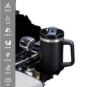 Gobelet isotherme à double paroi avec revêtement en poudre, personnalisé avec logo, 30 oz, 40 oz, en acier inoxydable, tasse à café de voyage avec couvercle - Product Image 4