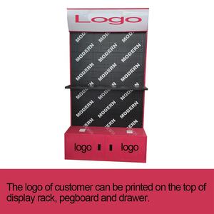 Étagère métallique en fer forgé au sol, support pour outils électriques/manuels, rangement d'outils matériels avec tiroirs - Product Image 6