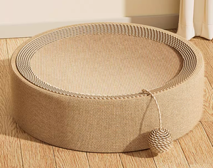 Grand cadre d'escalade et griffoir pour <span class=keywords><strong>chat</strong></span> en sisal écologique, nid adapté aux familles multi-chats, durable et sans peluches - Product Image 1