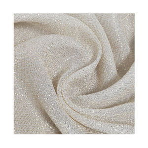 Блестящая шелковая креповая ткань 11,5 мм металлическая вискоза хромированная ткань для вечеринки хиджаб - Product Image 1