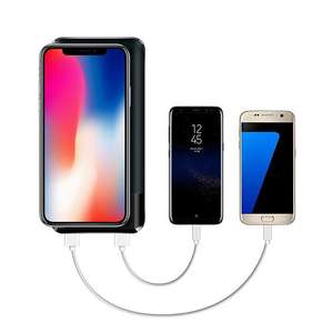 Бытовая электроника с двумя <span class=keywords><strong>USB</strong></span>-выходами, портативная батарея 10000 мАч, беспроводное зарядное устройство Qi для сотового телефона, Внешний аккумулятор со светодиодным дисплеем - Product Image 5