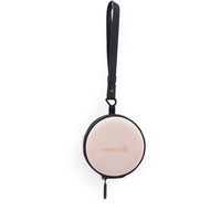 Vente chaude OEM Étui à lunettes pliable rond en EVA personnalisé avec logo, étui de rangement portable pour lunettes de lecture, petit étui en EVA pour les voyages en plein air