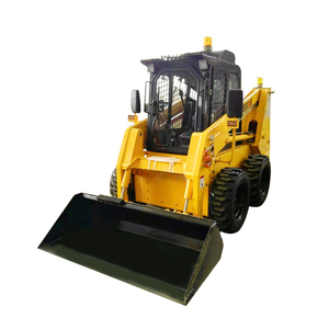 Mini máy xúc Skid chỉ đạo backhoe loader máy kéo file đính kèm thủy lực Trái Đất Auger/<span class=keywords><strong>Digger</strong></span>/búa/Breaker/Sweeper/tuyết Blower - Product Image 5