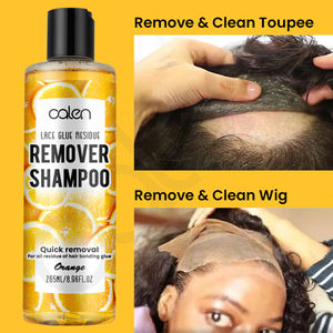 Shampooing liquide de marque privée Luxfume pour enlever la colle de résidus de perruque toupet toupper pour adultes - Product Image 6