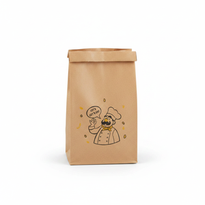 Bolsas de Papel Reutilizables para Sándwiches y Bocadillos – Empaque de Grado Alimenticio de Alta Calidad, Duraderas, Impresión Personalizada, Bolsas Ecológicas para Llevar - Product Image 2