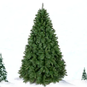 10% Off Artificial PVC Pine Needle Hard Need Mixed natale sapin de noel noel Christmas Tree for Festival Use