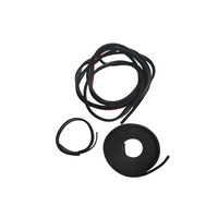 Ensemble de vitres latérales arrière noires modifiées neuves pour Mitsubishi Pajero V31V33V43V45, vitres latérales intégrées