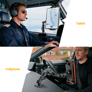 Phổ Heavy Duty khoan cơ sở xe Tablet núi cho xe Bảng điều khiển cho xe tải cho tất cả 5 "-13" máy tính bảng và xe tường bàn - Product Image 6