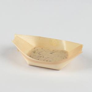 Plateau en carton de bambou naturel de haute qualité ensemble d'assiettes <span class=keywords><strong>à</strong></span> dîner vaisselle écologique y compris cuillère fourchette plats et assiettes - Product Image 6