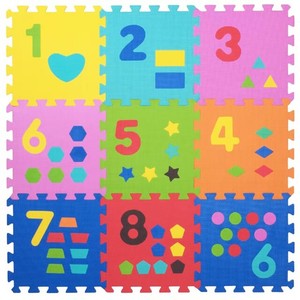 <span class=keywords><strong>Lettres</strong></span> <span class=keywords><strong>et</strong></span> <span class=keywords><strong>chiffres</strong></span> multicolores Casse-tête rampant pour tout-petits <span class=keywords><strong>Tapis</strong></span> de jeu doux <span class=keywords><strong>et</strong></span> durable pour enfants - Product Image 2