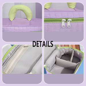 Nouvelle Collection 2025 : Trousse de <span class=keywords><strong>Maquillage</strong></span> Personnalisable, Légère, Portable, Colorée et de Haute Qualité pour <span class=keywords><strong>Femme</strong></span> – Prix Usine - Product Image 4