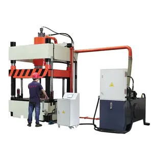 Ceramic powder forming hydraulic press four-column three-beam brick compactor servo hydraulic press