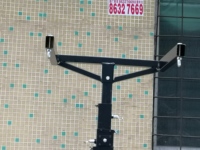 Torre de Elevación para Altavoces de 300 KG, Soporte de Elevación para Altavoces de Manivela de Alta Resistencia, para Line Array, Altavoz