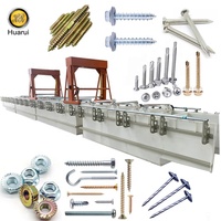 Ligne de production automatique de zinguage, équipement de galvanisation électrique pour clous, vis, boulons, écrous, quincaillerie, usine d'électrodéposition