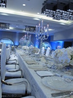 Candélabre en cristal à 5 bras, transparent, fait main, moderne, pour mariage et décoration intérieure