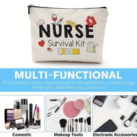 Sac cosmétique de haute qualité sac cosmétique multifonctionnel pour infirmière voyage pochette organisateur de toilette pour accessoires sac de maquillage