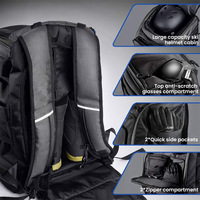 Sac à dos de ski minimaliste grande capacité pour équipement et bottes de sports d'hiver en plein air, sac d'accessoires transfrontalier
