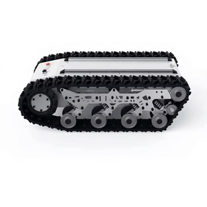 Robot chenillé tout-terrain WeiDe avec châssis à caoutchouc, moteur 0,5 kW, usage industriel - Product Image 1
