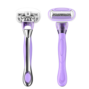 <strong>Women</strong> Shaving <strong>Razor</strong> High Quality With Four Blades System <strong>Razor</strong> Shaving Set - Product Image 2