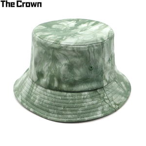 Casquette Bob Tie-Dye Personnalisée avec Logo, Vert Sauge, Style Pêcheur, Aquarelle, Streetwear, Vente en Gros, Chapeaux en Gros - Product Image 2
