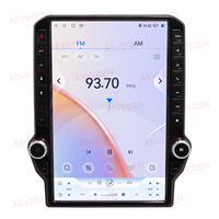 14.5 pouces multimédia autoradio stéréo nouvel écran Android lecteur DVD de voiture pour Dodge RAM 2013-2018