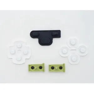 Rubber Silicone Conductive Adhesive Button Pad keypads for PS3 Controller Gamepad Inner Repair Replacement