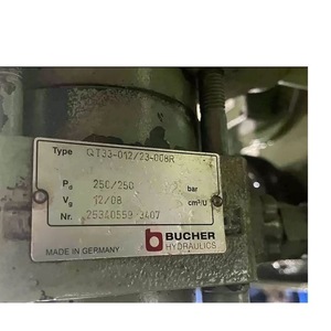 Bomba de engranajes Bucher QX24-005R112-6-8-Y, bomba eléctrica industrial para tuberías, fabricada en Alemania - Product Image 4