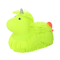 Nouveauté 2026 : Jouet Licorne Shaggy à Presser, Balle Anti-Stress Douce et Moelleuse pour Enfants et Adultes