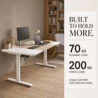Table de jeu e-sport intelligente AOR, plateau en bois massif noyer, couleur personnalisable, mémoire de position, vente en gros usine