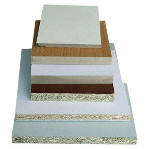 Panneau de mélamine à grain de bois imperméable Panneau de particules de mélamine <span class=keywords><strong>Parquet</strong></span> en aggloméré de 18mm Plancher en bois - Product Image 1