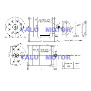 MY1020 <span class=keywords><strong>Motor</strong></span> Go-<span class=keywords><strong>Kart</strong></span> Elektrik Berkendara Mesin Kecepatan Tinggi 36V 48V 500W dengan atau Tanpa Kaki - Product Image 6