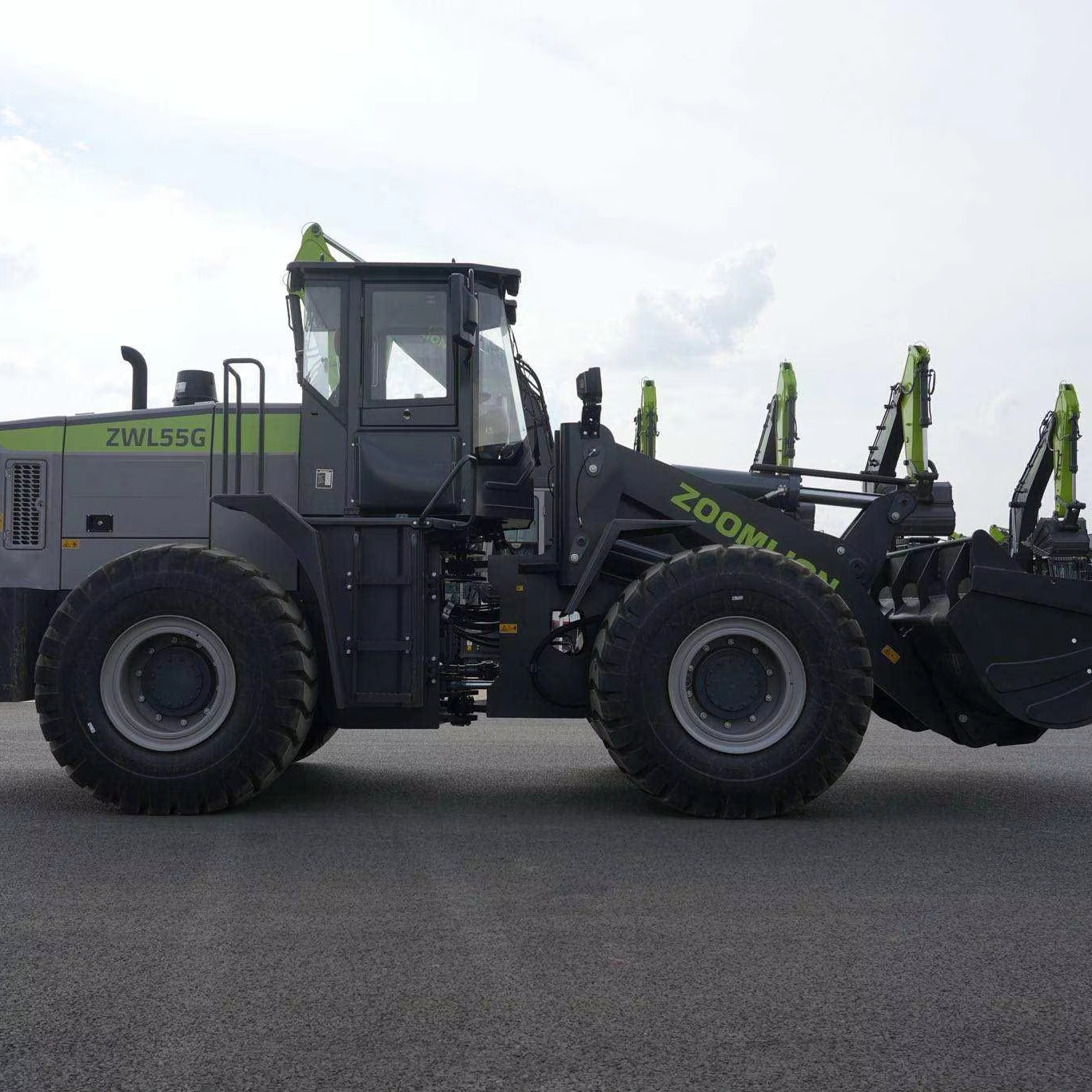 ZOOMLION ZWL55G Wheel Loader 5 Ton Wheel Loader 3m³ Bucket