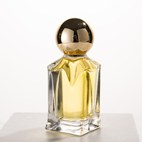 Flacon de parfum vaporisateur transparent en verre rectangulaire minimaliste et unique, nouveau design créatif, 30 ml
