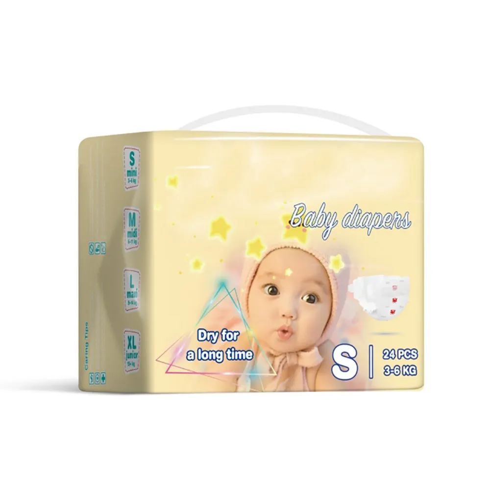 Lightweight Wholesale Baby Diapers Fashionable Breathable Disposable Leak Protection Diapers