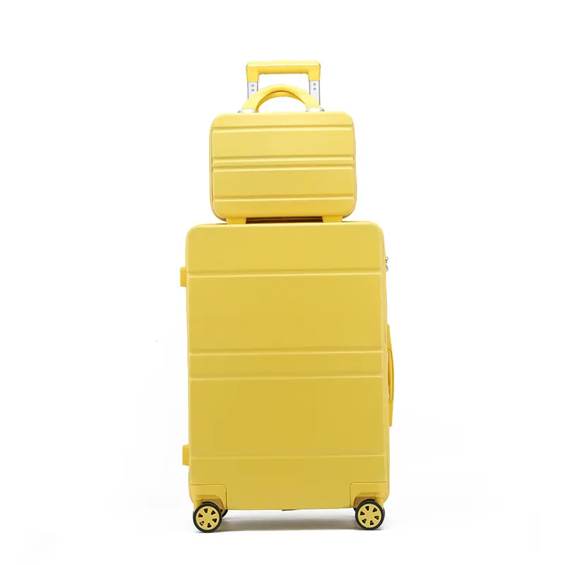 2022 New Design Foldable Alloy Tie Rod Frame Suitcase Carry On Rolling  Luggage Beautiful Boarding Cabin 20 24 Inch