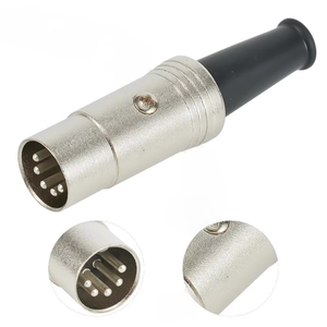 5 pin DIN MIDI kết nối cáp âm thanh <span class=keywords><strong>Adapter</strong></span> nam Inline cắm <span class=keywords><strong>Microphone</strong></span> Cáp âm thanh cắm kết nối mic cáp thiết bị đầu cuối cắm - Product Image 4