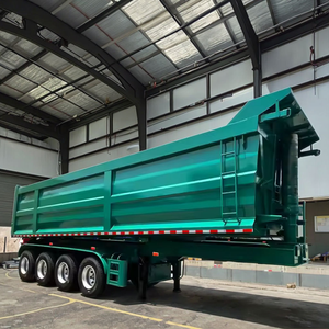 Semi-remorque benne arrière 4 essieux robuste - Product Image 5