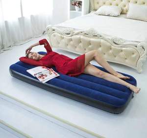 Colchón de Aire Individual Intex 64756 de PVC Azul Oscuro con Estructura de Alambre, Ligeramente Pequeño, Excelente Portabilidad - Product Image 3