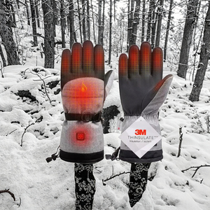 Paides Sports Anti-Freezing Anti-Cold Winter Cycling <b>Gloves</b> Touch Screen Skiing & Snowboarding <b>Gloves</b> with <b>Warm</b> Velvet Material - Product Image 2