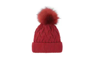 Best Verkopende Mutsen Voor Dames Winter Hats_beanies Gevoerd Gebreide Warme Dikke Vrijetijdskleding Effen Vrouwen Mutsen